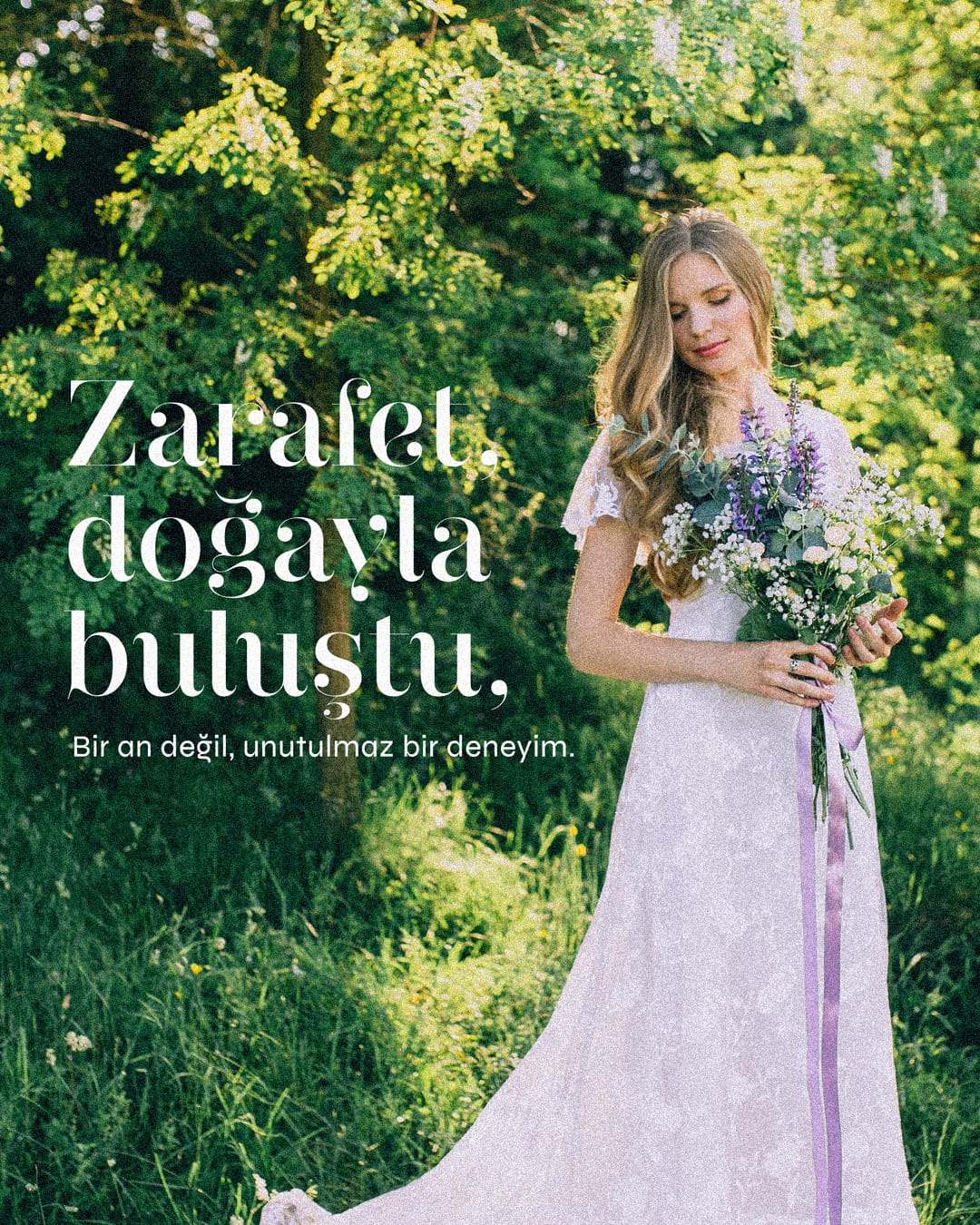 Zarafet, doğayla buluştu!